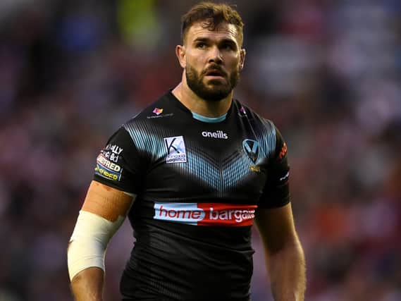 Alex Walmsley picked up a foot injury in August. Image: Gareth Copley/Getty Images