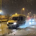 Snow and sleet in Liverpool. Photo: LocalTV