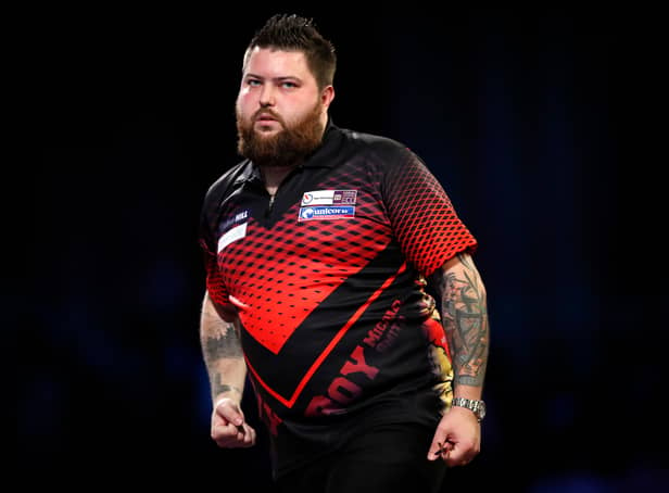 <p>Michael Smith (pictured) and Stephen Bunting have qualified for the quarter finals of the £2.5m tournament. </p>
