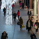 Christmas shopping in Liverpool ONE. Image: Christopher Furlong/Getty