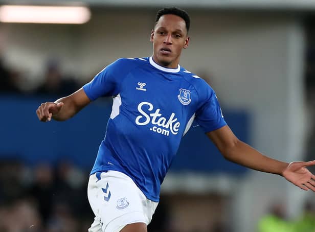 <p>Everton defender Yerry Mina. Picture: Jan Kruger/Getty Images</p>