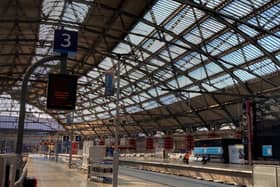 Liverpool Lime Street empty platforms during June 2022 strikes. Photo by Network Rail. 