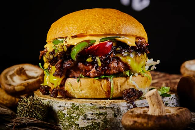 The Vegan Teriyaki Burger is back for a limited time. Image: Honest Burgers