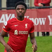Liverpool youngster Bully Koumetio. Picture: Nick Taylor/Liverpool FC/Liverpool FC via Getty Images