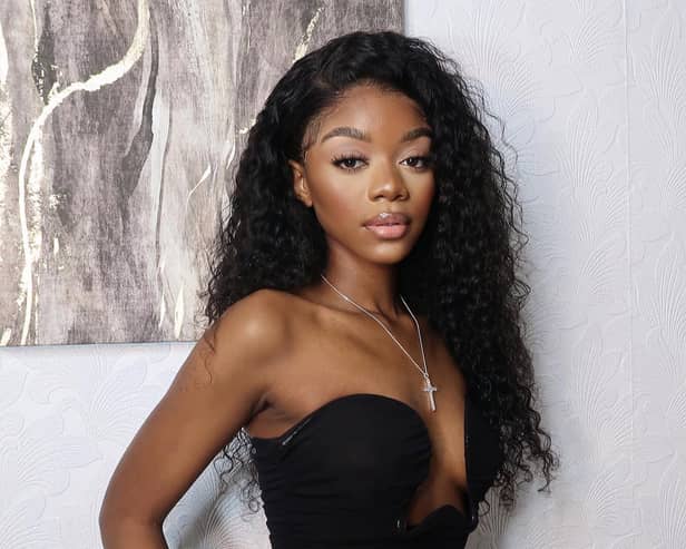 The first contestant of Winter Love Island has reportedly been revealed as 22 year old Boohoo model Tanya Manhenga (Photo Credit: Instagram/@talkswithtt_/TANYA MANHENGA)