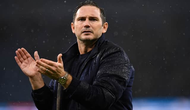Everton manager Frank Lampard. Picture: OLI SCARFF/AFP via Getty Images