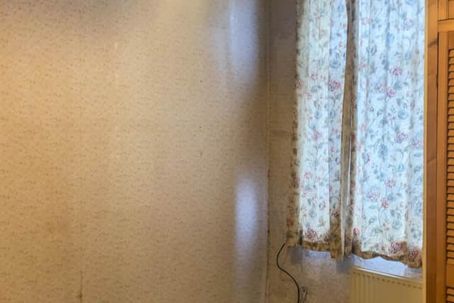 The property is old and damaged and needs completely refurbishing. Image: Taylor James Auctions