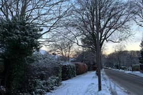 Snow and frost in Wirral this Image: LiverpoolWorld