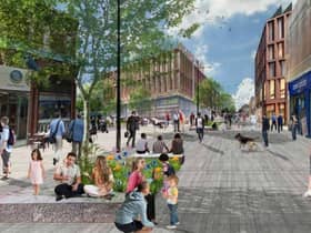 This is what Liscard Way could have looked like under the plans. Image: Wirral Council
