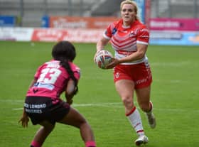 Amy Hardcastle has left St Helens for deadly rivals Leeds Rhinos