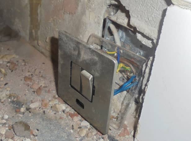<p>An example of poor housing conditions at a property let by Frank Morrow. Image: Wirral Council</p>