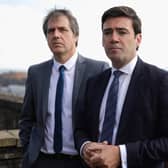 Northern Mayors, Andy Burnham and Steve Rotheramn. Image: Christopher Furlong/Getty Images