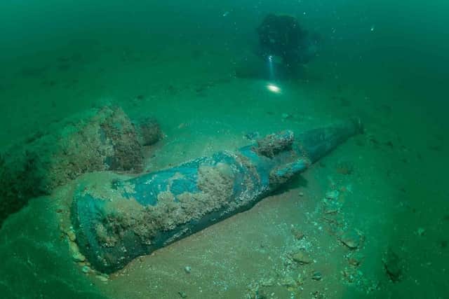The wreck of the Klein Hollandia (Photo: Cathy de Lara)