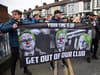 Nine powerful photos of Everton fans’ protest against board ahead of Arsenal victory