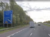 Junction 6, M57, Kirkby. Image: Google Street View