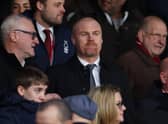 Sean Dyche at a Nottingham Forest match in January 2023. Image: Catherine Ivill/Getty Images