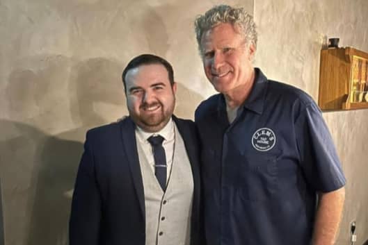 Will Ferrell visited Mamasan on Saturday 11 February. 
