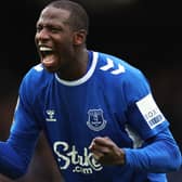 Everton’s Abdoulaye Doucoure. Image: Clive Brunskill/Getty Images