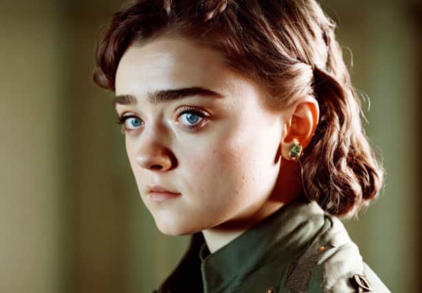 The AI depiction of Maisie Williams as Ellie in The Last of Us (Photo: 6takarakuji )