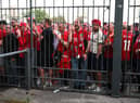 An independent review found UEFA guilty of causing the problems outside the Stade de France (Image: Getty Images)