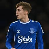 Everton youngster Isaac Price. Picture: Gareth Copley/Getty Images
