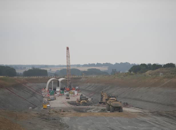 Construction on sections of the HS2 route have been delayed (Photo by Mark Case/Getty Images)