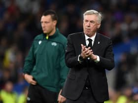 Real Madrid boss Carlo Ancelotti. Picture: Denis Doyle/ Getty Images 