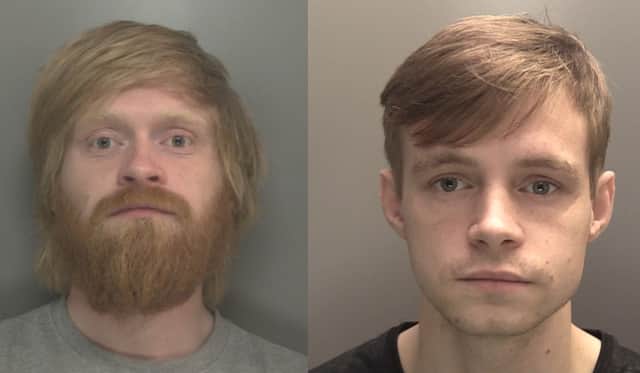 Jay Byrne (above left), 26, of Leyland Road, Southport was sentenced to 10.5 years in prison for manslaughter.  Joseph Byrne (above right), 25, of no fixed abode, was sentenced to nine years and nine months in prison for manslaughter. He was also given an extended licence of four years. Image: Merseyside Police