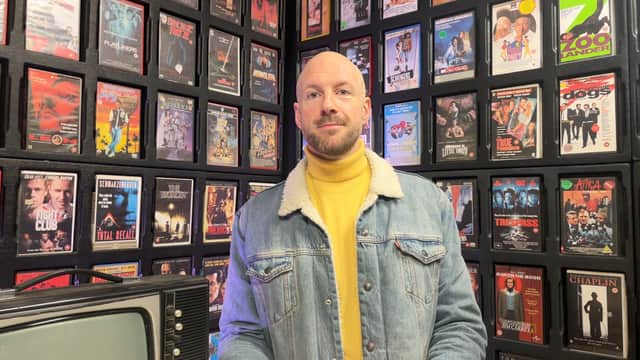 Andy Johnson opened VideOdyssey in 2018