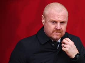 Sean Dyche reacts to the concept of prosecco.