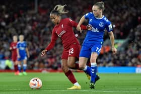 Everton Women will face Liverpool Women in the WSL at a near sold out Goodison Park. 