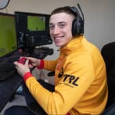 Alex Shaw, 24, plays FIFA for a living. Tom Maddick / SWNS