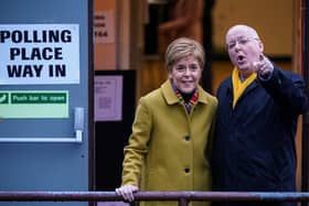Peter Murrell first met Nicola Sturgeon while he was working as a PR consultant during the Govan-by-election in 1988 (Credit: Getty Images)