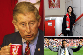 Famous people at Anfield