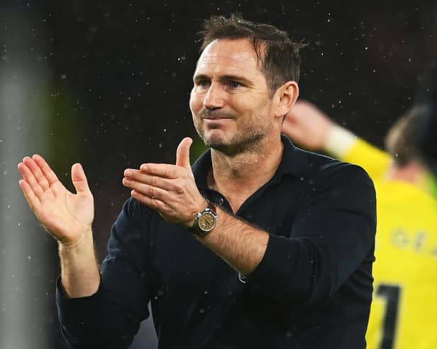 Former Everton manager Frank Lampard. Picture: Michael Regan/Getty Images)