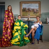 The Jockey Club has partnered with coveted British designer Richard Quinn to transform the racing silks of previous Grand National Winners, Red Rum, Aldaniti and Minella Times, into high fashion couture.