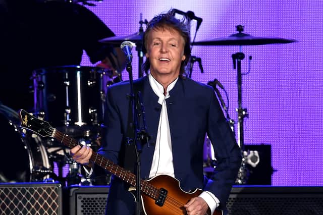 Musician Paul McCartney (Photo by Kevin Winter/Getty Images)