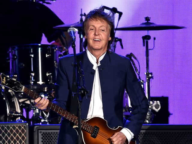 Musician Paul McCartney. (Photo by Kevin Winter/Getty Images)