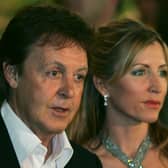 Sir Paul McCartney and Heather Mills. (Photo by Ralph Orlowski/Getty Images)