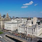 Ariel view of Liverpool, including the Cunard Building. (Photo: Getty Images)