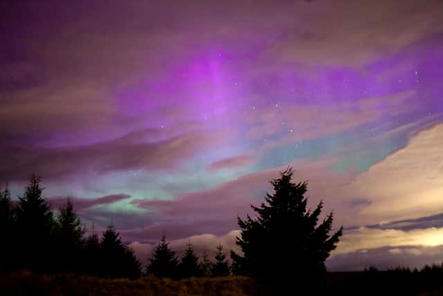 Magical photos show the Aurora Borealis on display in the UK.