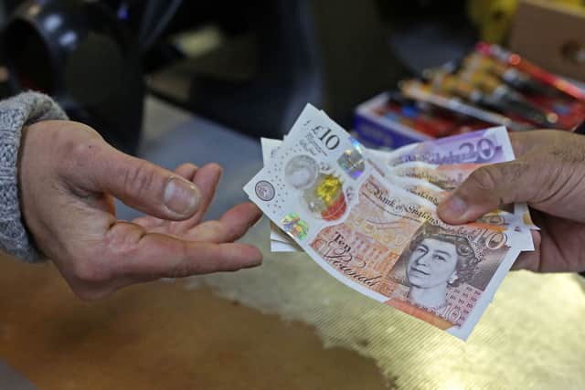 he first instalment of the £900 cost of living payments is set to land in bank accounts today. The £301 cash boost from the Department for Work and Pensions (DWP) and HMRC will be paid to those who are eligible over the next few weeks from Tuesday, April 25.