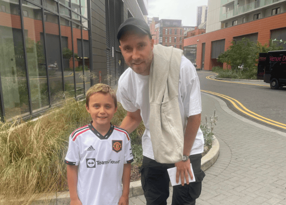 Isaac was inspired to help the cause after Christian Eriksen collapsed during Euro 2020.