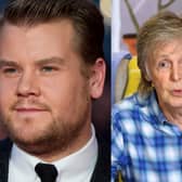 Late Late Show host James Corden has revealed his ‘Carpool Karaoke’ with Beatles legend Paul McCartney is one of his favourites. (Picture: Getty Images)