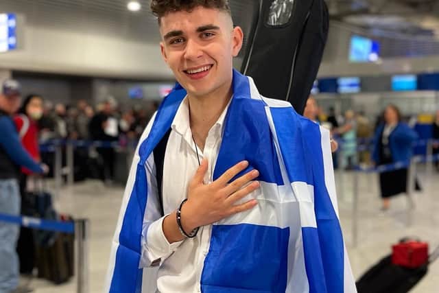Victor is representing Greece for Eurovision 2023.