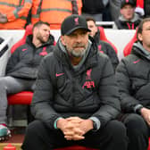 Liverpool manager Jurgen Klopp watches on during a match