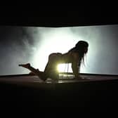 Singer Loreen representing Sweden performs during the first semi-final of the 2023 Eurovision Song contest at the M&S Bank Arena in Liverpool. Image: PAUL ELLIS/AFP via Getty Images