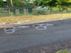 Fed-up road users expose town’s pothole problem – by painting penises on them