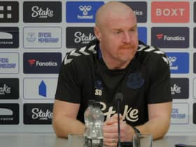 Everton manager Sean Dyche. Picture: Everton FC/ Youtube