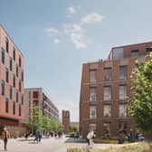 How the bus station area could look in St Helens. Image via sthelenstowncentre.co.uk